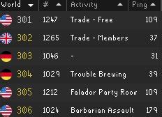 how to check ping osrs|OSRS .